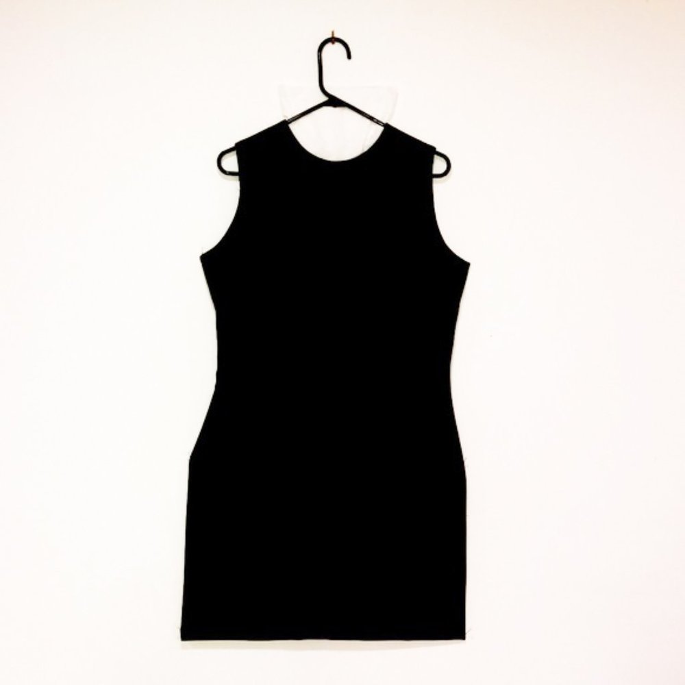 Liz Claiborne simple black shift dress lined 🖤